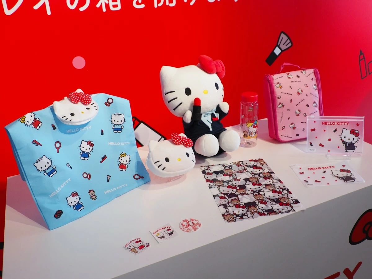 ハローキティと一緒に“キレイ”を楽しむ！ 資生堂公式ECリニューアル一