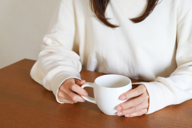 白湯でやさしく身体を目覚めさせる