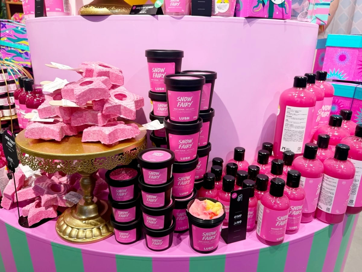 LUSHのクリスマスコレクションがお披露目！ 大人気の「スノー