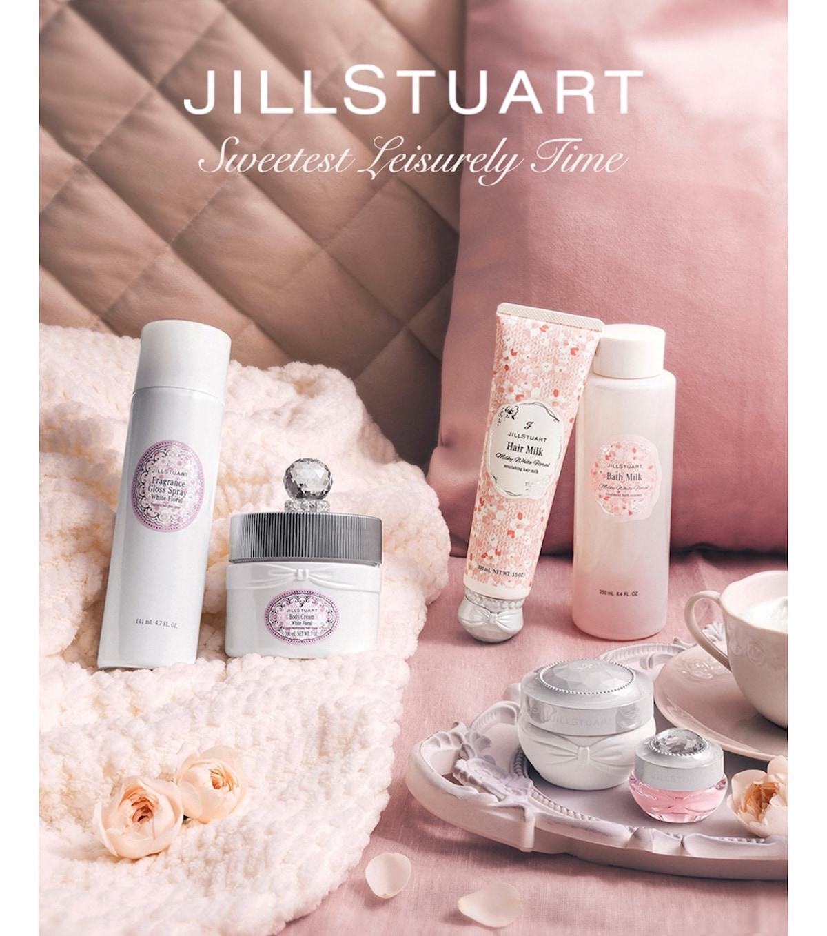 ジルスチュアート ビューティのボディクリーム＆フレグランスグロス