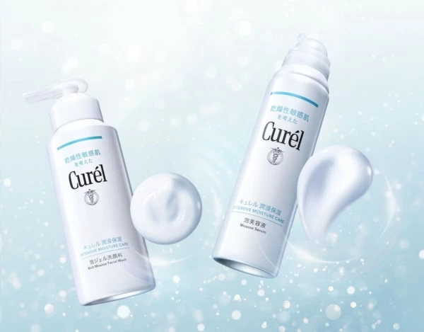 乾燥性敏感肌を考えた「Curél」から、“泡美容液”&“泡ジェル洗顔料”が新
