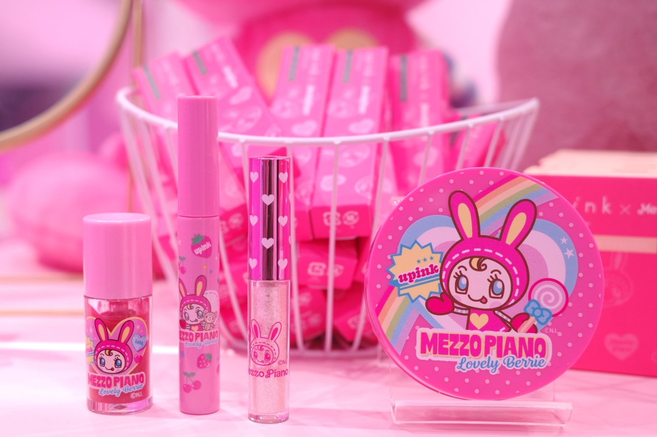 柏木由紀「upink」と「メゾ ピアノ」がコラボ！ 平成女児なかわいさを