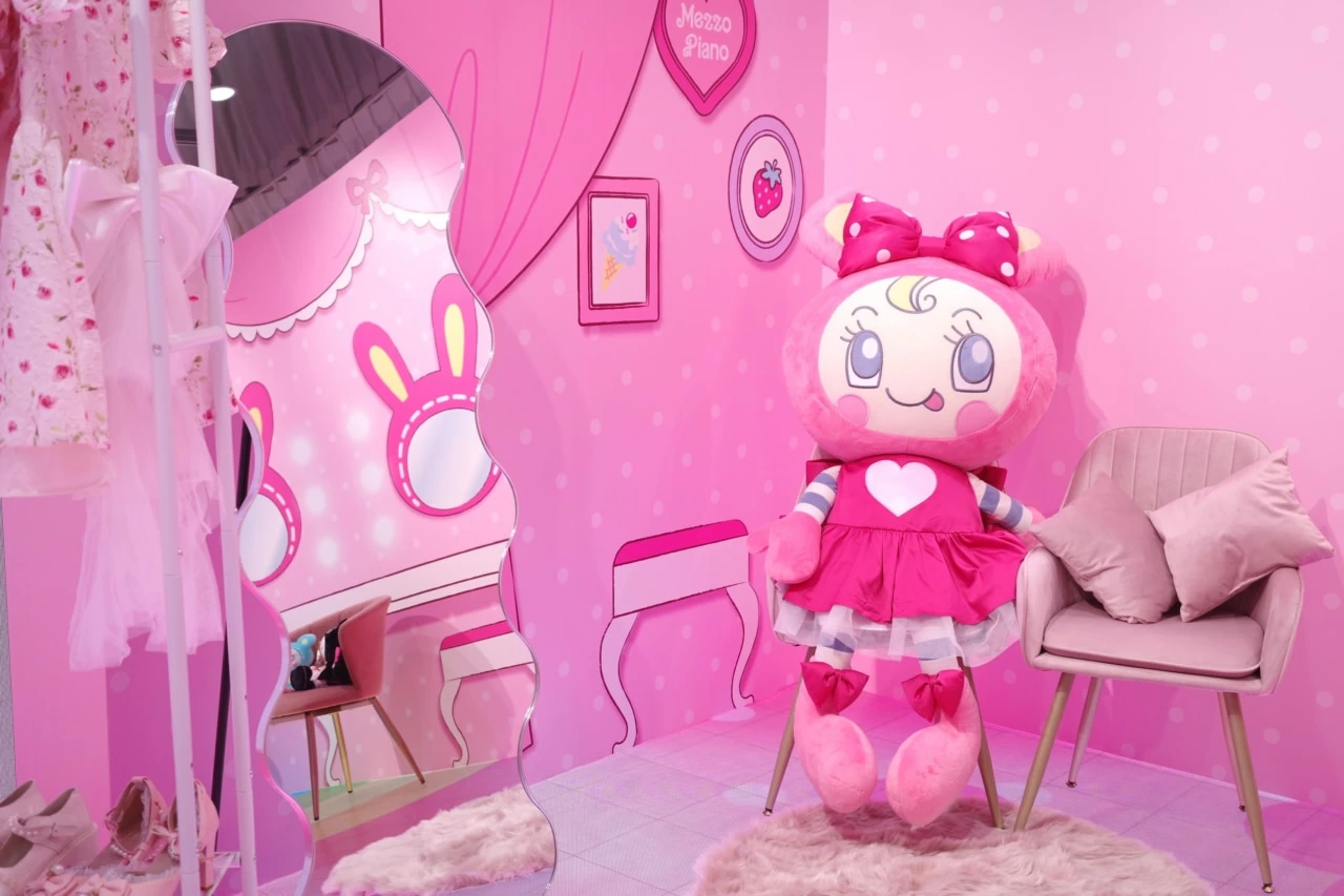 柏木由紀「upink」と「メゾ ピアノ」がコラボ！ 平成女児なかわいさを