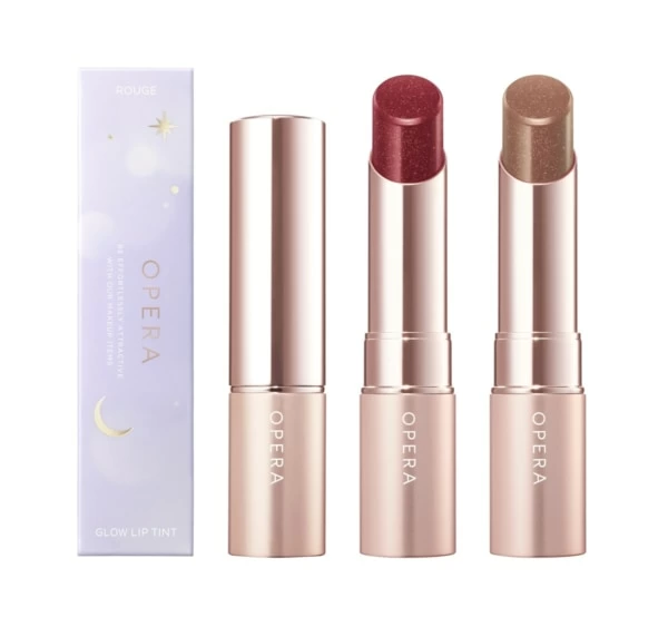 アンニュイな深み色に繊細ラメがきらめく。オペラ｢グロウリップ