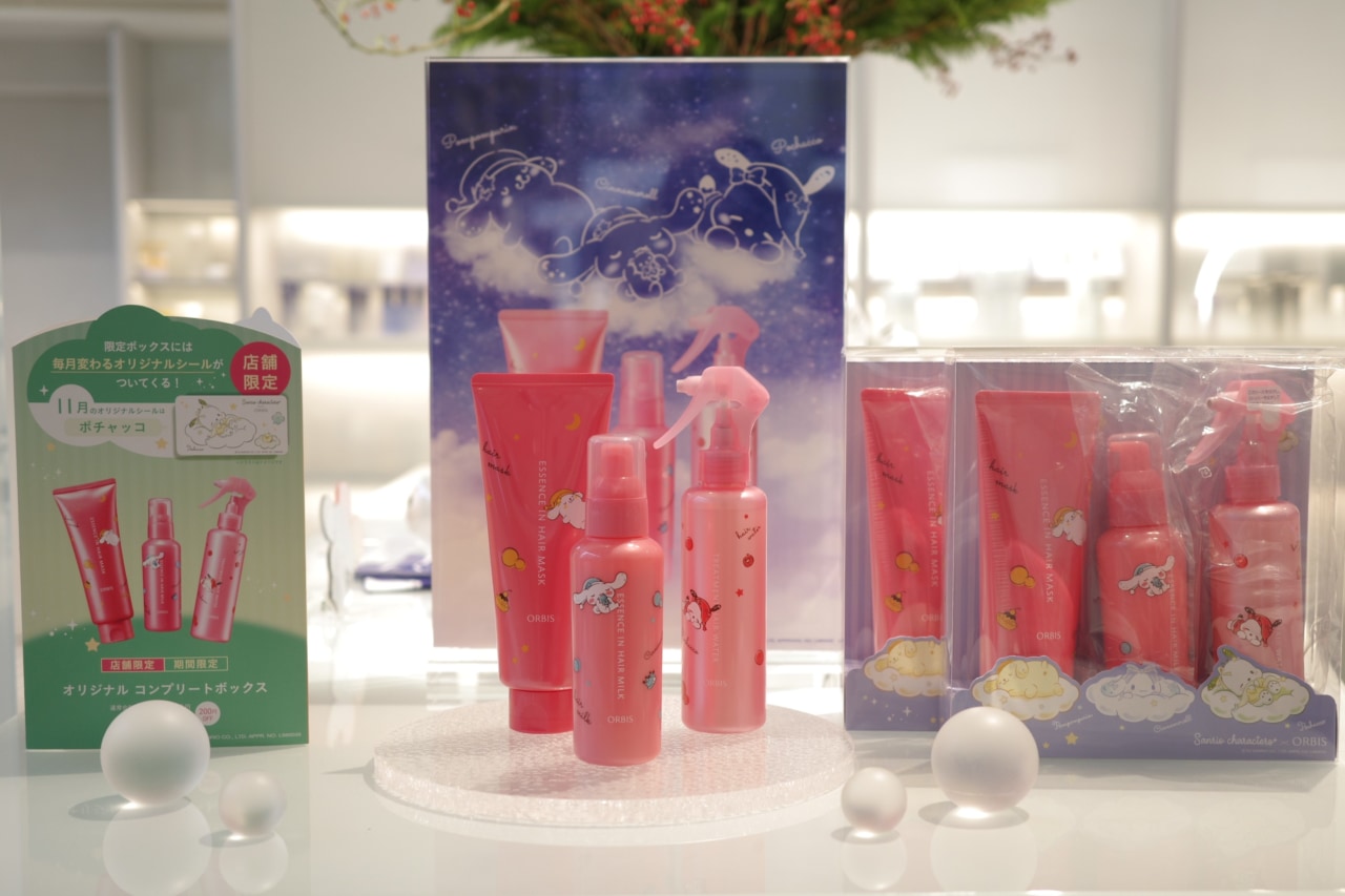 ハローキティ×『SKINCARE LOUNGE BY ORBIS』クリスマスイベントを開催