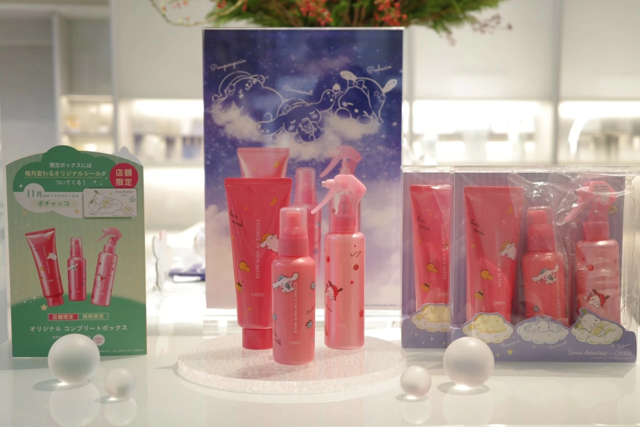 ハローキティ×『SKINCARE LOUNGE BY ORBIS』クリスマスイベントを開催