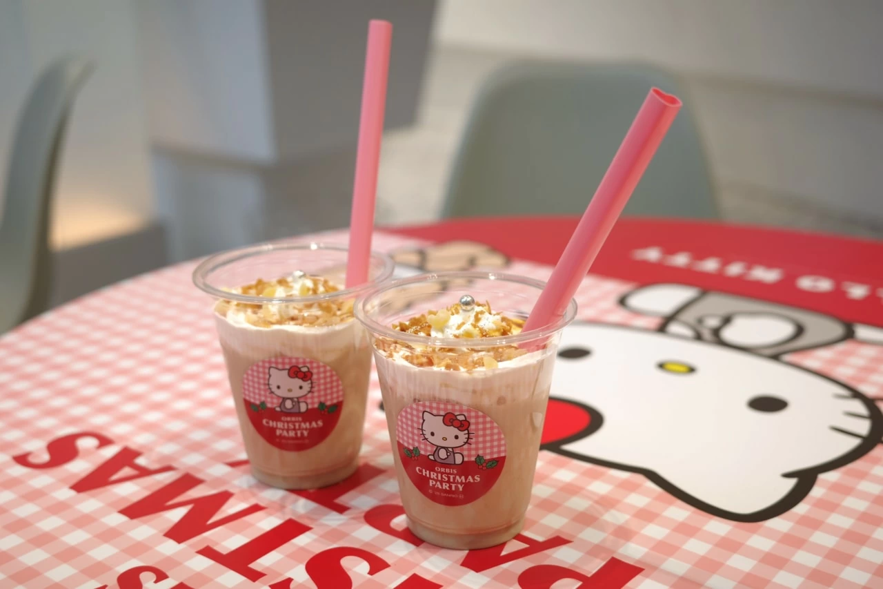 ハローキティ×『SKINCARE LOUNGE BY ORBIS』クリスマスイベントを開催