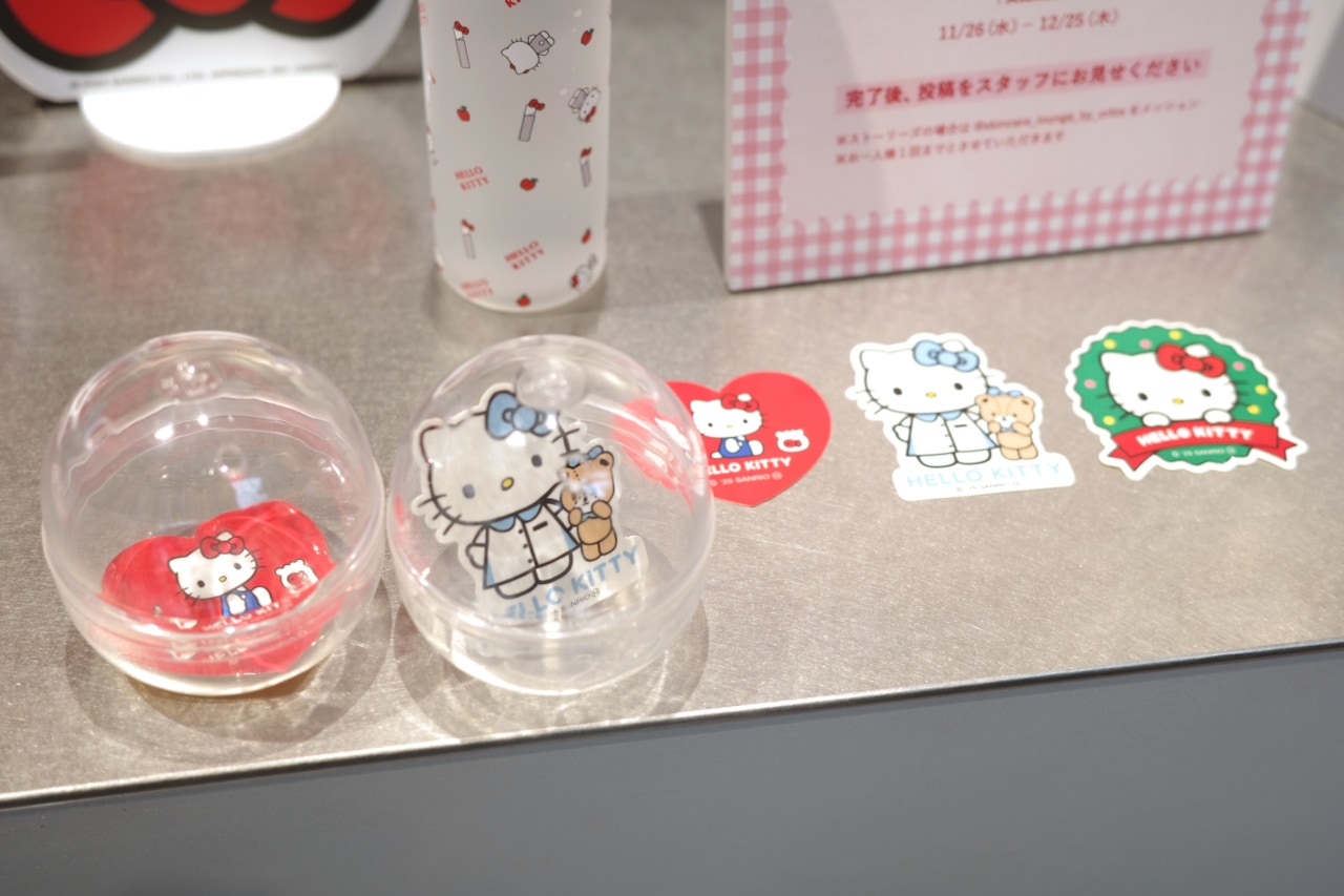ハローキティ×『SKINCARE LOUNGE BY ORBIS』クリスマスイベントを開催