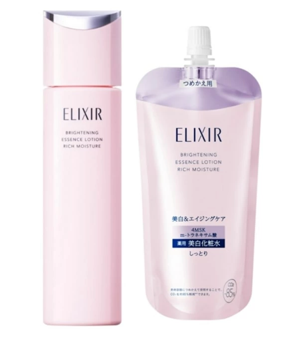 エリクシールから進化した「超・光ブースト化粧水・乳液」が誕生