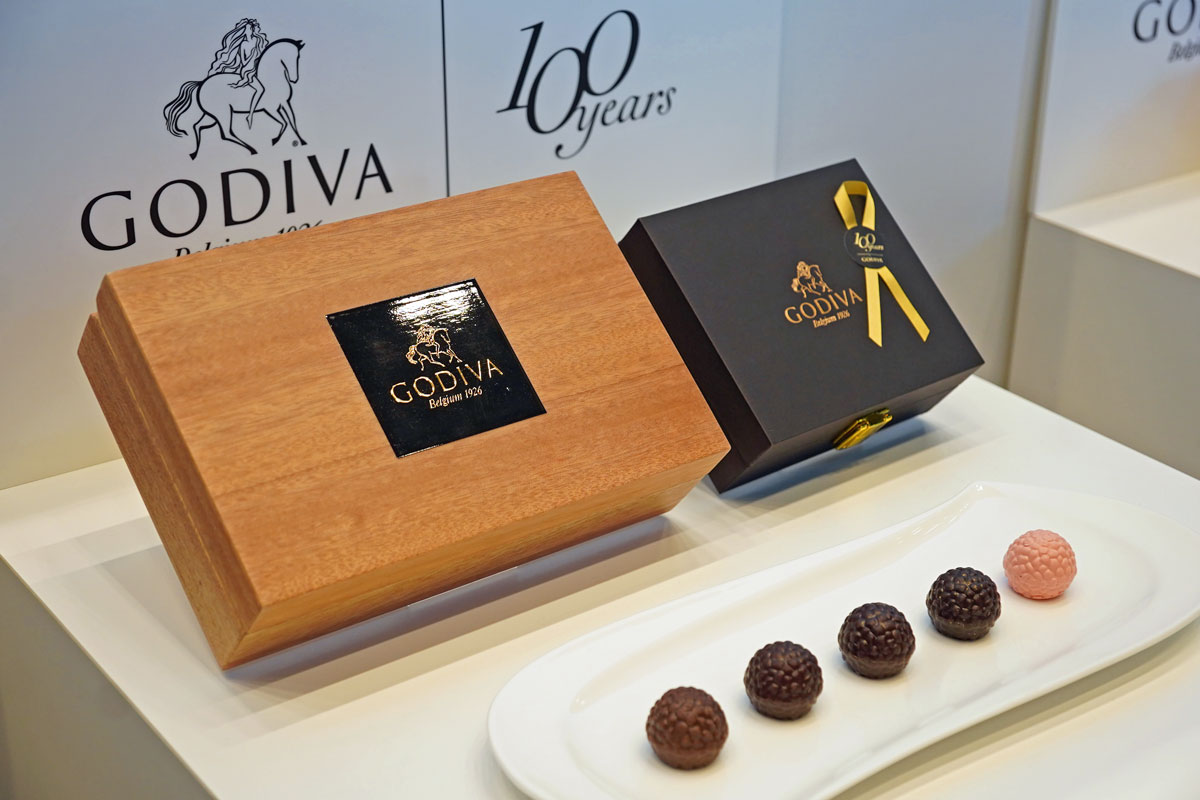 ゴディバ100周年、スターシェフによる限定トリュフ登場