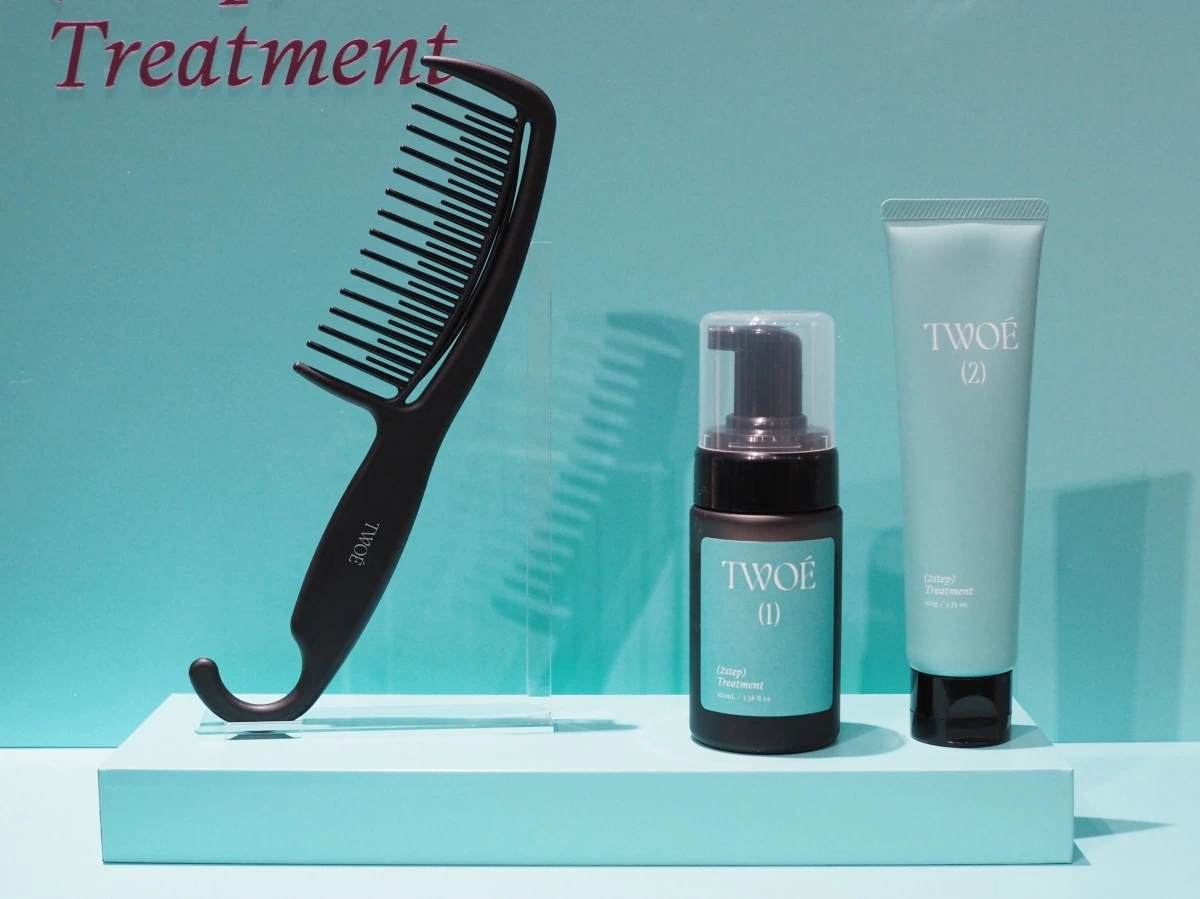 置き時間なし、おうちでたった2ステップの本格サロンケア。ヘアケア