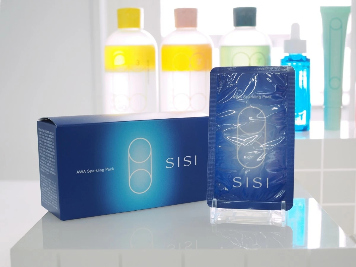 SISI Sparkling Pack & スキンケアセット タイパ・透明感・ハリケアを欲張る！ SISI炭酸パック「AWA