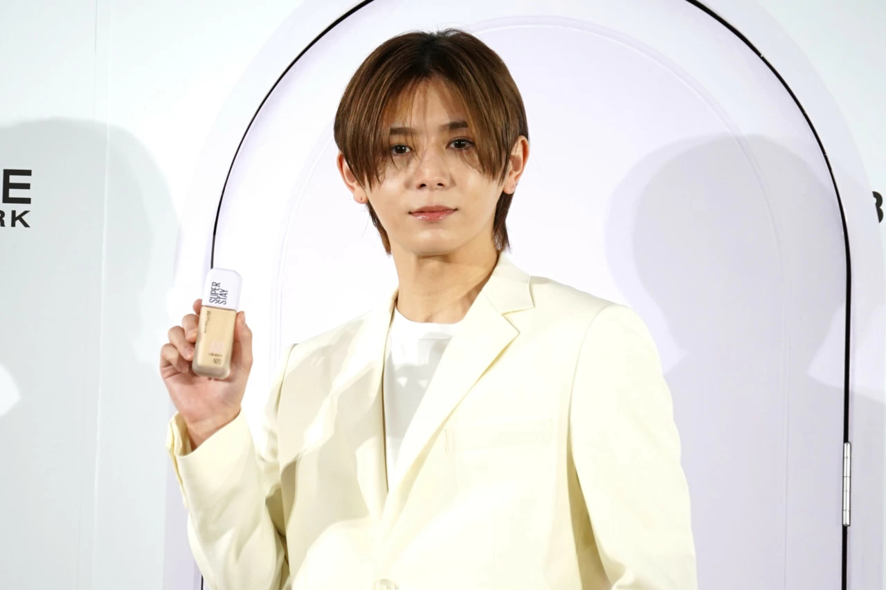 山田涼介がメイベリン ニューヨーク ジャパンアンバサダーに就任 