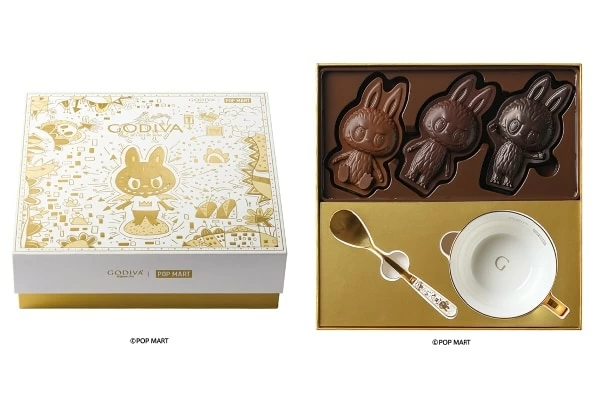 GODIVA × LABUBUチョコレート & ティーカップセットギフトボックス