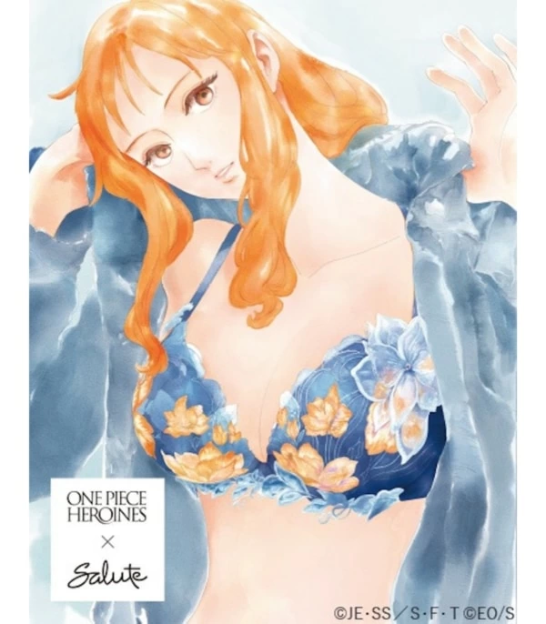 Salute」×『ONE PIECE HEROINES』のコラボが実現！ ナミ、ロビンの内面