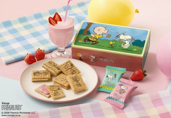 新作は“ストロベリーシェイク風”。「ピーナッツ×シュガーバターの木