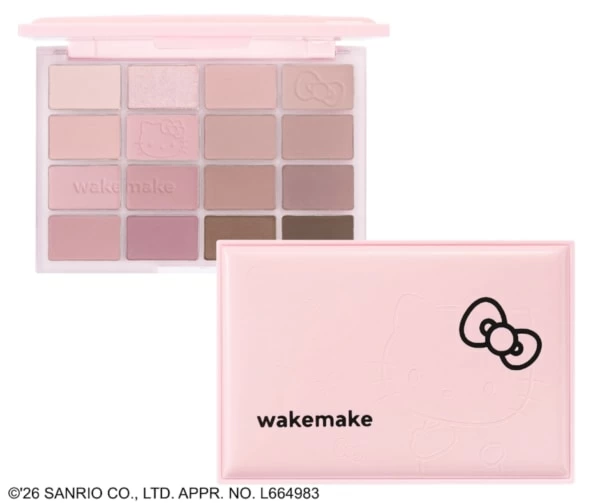 ハローキティとコラボ！ 「wakemake」に大人かわいい限定コラボコスメ