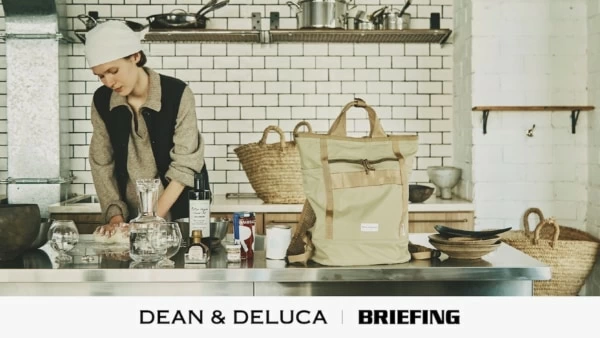DEAN & DELUCAとBRIEFINGがコラボ。機能美と携帯性を備えた”WAYバック