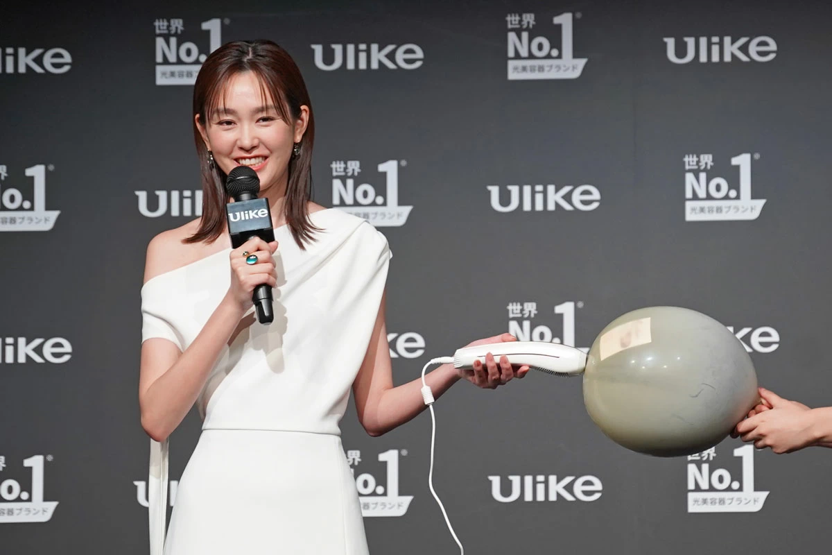 Ulike Air 10 Max IPL光美容器 本体 桐谷美玲 桐谷美玲の“美肌の秘訣”とは？ 光美容器ブランド「Ulike」、家族や