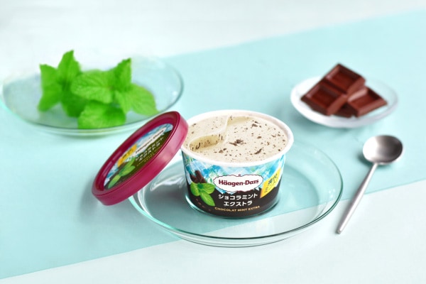 【チョコミン党】ミニカップで6年ぶり！　ハーゲンダッツ、爽快感をアップした「ショコラミント エクストラ」期間限定で発売