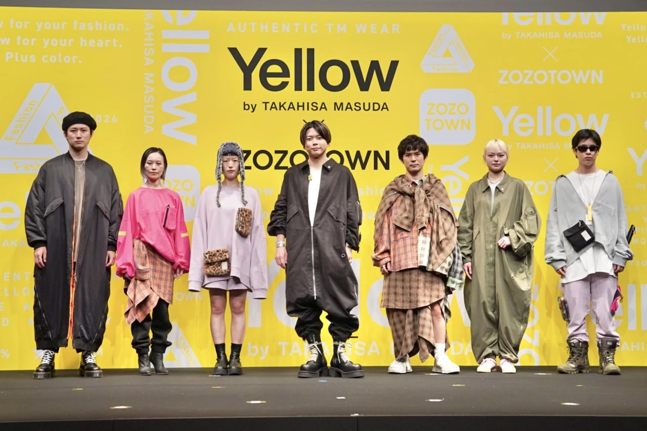 増田貴久、初のファッションブランド「Yellow by TAKAHISA MASUDA