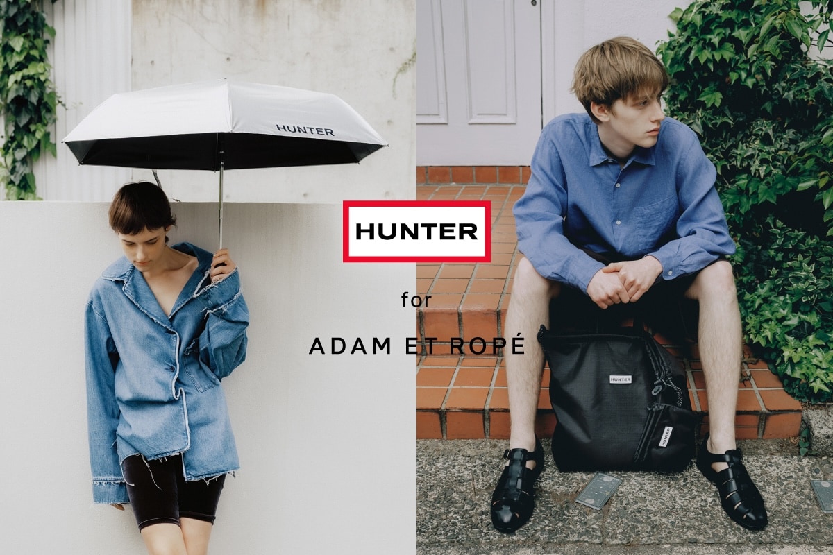 ADAM ET ROPÉ Speed コラボレーション　ロンパース HUNTER×ADAM ET ROPE'の「2026SSコラボレーション」が登場！ 遮光性の