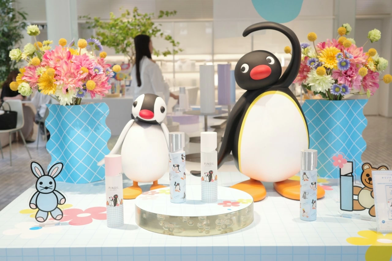 ピングーと一緒に涼む夏。オルビス表参道旗艦店でコラボイベント開催