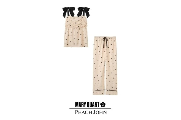 PEACH JOHN】レトロで華やかなかわいさ。「MARY QUANT（マリークワント